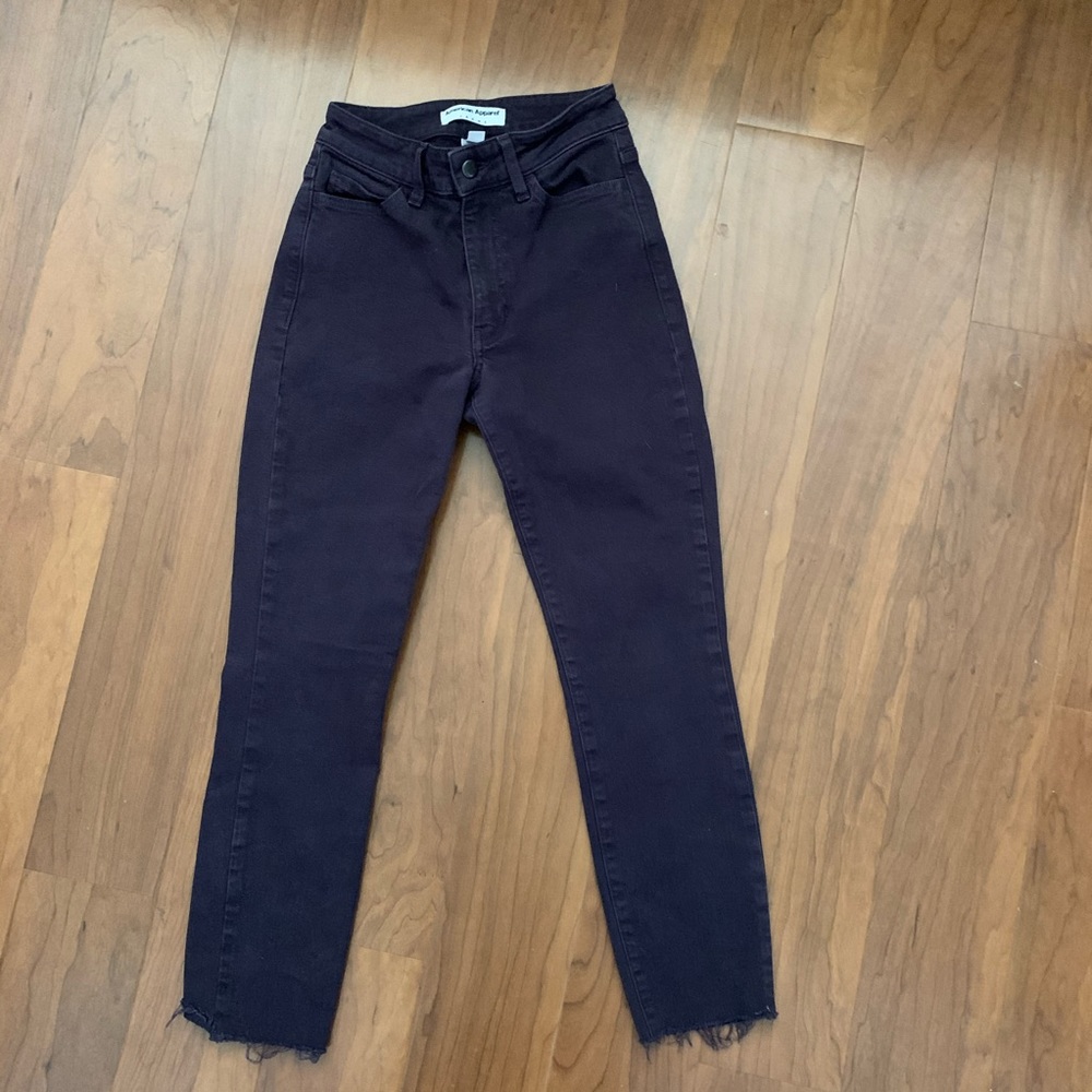 High Waisted American Apparel Jeans